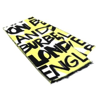 Burberry Pre-owned Scarves, female, Multicolor, Size: ONE SIZE Pre-owned Cotton scarves