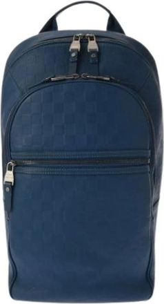 Louis Vuitton Pre-owned Backpacks, male, Blue, Size: ONE SIZE Pre-owned N41353 Backpack
