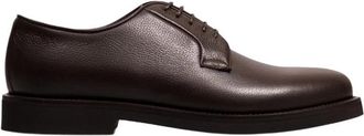 PESERICO Derby Schoen - Heren - Nette schoenen - Bruin - 44 EU - Leer - Schoenen