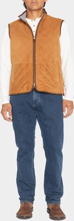 Peter Millar Mens Wool-Cashmere Quarter Zip Sweater