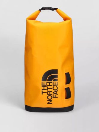 The North Face travel shoulder bag cylindrical waterproof design
