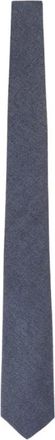 Canali Corbata de Mezcla de Seda Texturizada - Accessories - Hombre - Azul - ONE SIZE