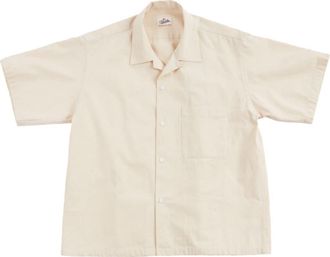 Fortela Bowling Inspired Short Sleeve Shirt in Ecru at Nordstrom, Size Small Eu