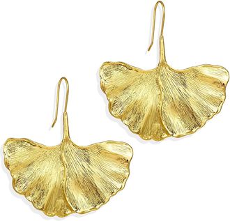 Generic Ginkgo Leaf Plant Dangle Drop Hook Earrings Party Jewelry Gift for Women Teen s Birthday Christmas Friends Gift Convenient and Practical Multicolor