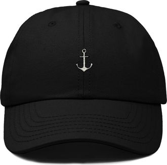 Dalix Anchor Dad Cap in Black at Nordstrom
