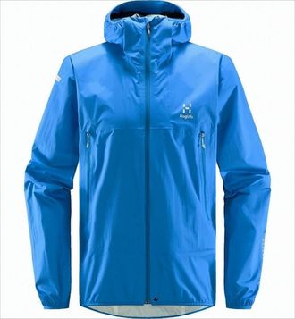 Hagl&ouml;fs Streamlined Front-Zip Lightweight Jacket With Attached Hood