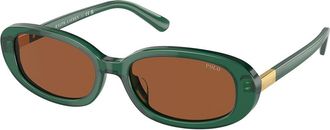 Polo Ralph Lauren PH4198U 619573 Womens Sunglasses Green Size 53