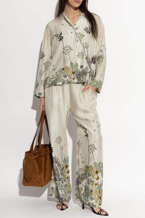 Munthe Fabert Trousers, Womens, Cream