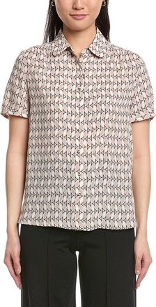 Anne Klein Button Front Blouse