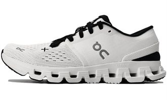 On Womens Cloud X4 Shoes In Ivory/black