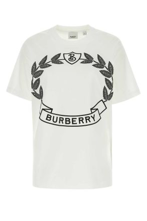 【関税&送料込】Burberry T-shirts and Polos White Burberry T-Shirts And Polos from $579.00 - on Stylight
