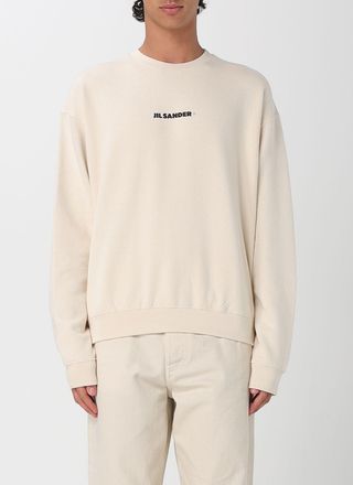 Jil Sander Felpa a girocollo con logo Jil Sander