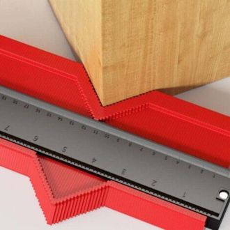 OEM Calibrador De Contornos, Regla De Copia De Perfiles De 10 Pulgadas, Plantilla De Formas, Herramientas De Trazado, Corte De Azulejos, Calibrador De Dup