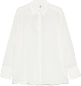 Toteme Silk Crepe Shirt