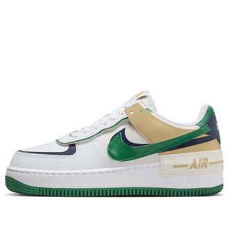 Nike (WMNS) Nike Air Force 1 Shadow White Malachite Sesame DZ1847-102