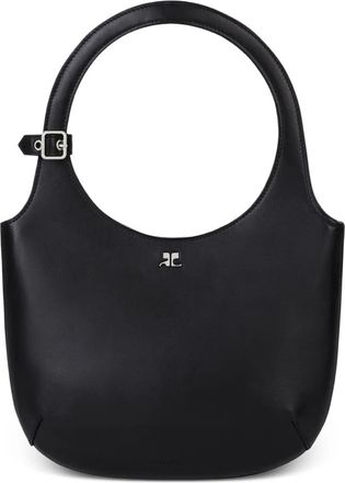 Courrèges Borsa a spalla Holy in pelle - Nero