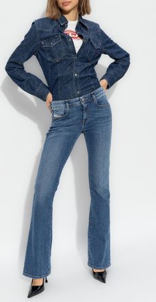 Diesel Denim Shirt DE-WAVES, Womens, Navy Blue