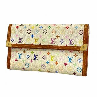 Louis Vuitton Blanc Long Wallet (Bi-Fold) (Pre-Owned)