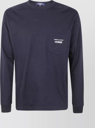 Comme Des Garçons long sleeve t-shirt chest pocket