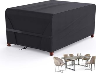 OEM Funda Protectora Rectangular Para Muebles De Jard&iacute;n, Fabricada En Tejido Oxford Resistente, Anti-uv Y Antidesgarro, Para Muebles De Rat&aacute;n De Exterior,
