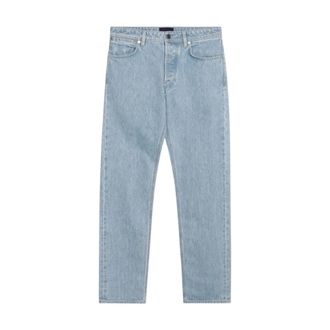 Stone Island Regular Straight Jeans - Heren - Regular Fit Jeans - Blauw - W31 - Katoen - Jeans