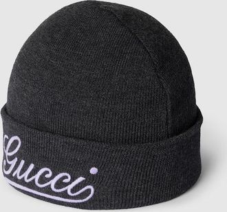 GUCCI baby black winter outlet hat