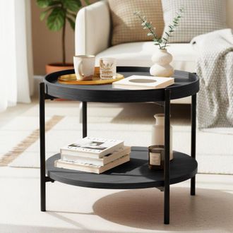 Clp Mesa De Centro Corbitan &Oslash; 50 Cm Gris