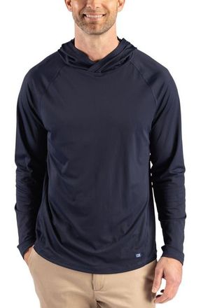 Cutter & Buck Prospect Epic Confidence Featherlight Performance Pullover Hoodie) in Navy Blue at Nordstrom, Size Xxx-Large
