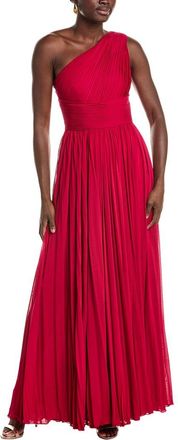 Michael Kors Ruched Chiffon Gown