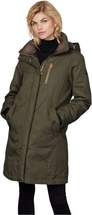 Junge Parkas - Dames - Parka Jassen - Groen - XL - Jassen