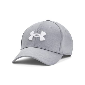Under Armour Baseball Cap UNDER ARMOUR MENS UA BLITZING, Herren, Gr. XL (63/65), weiss (steel,, wei&szlig;), Kunstfaser, Caps Baseball Cap, leichtes Material, sportliche
