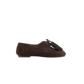 Maison Toufet Schoenen, Dames, Bruin, 40 EU, Leer, Mocassin Caroline