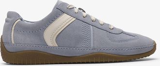 Clarks Meridor su&egrave;de leren sneakers