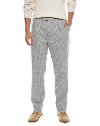 Brunello Cucinelli Leisure Fit Alpaca & Wool-Blend Pant