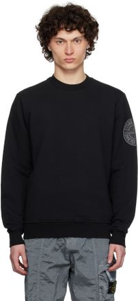 【関税&送料込】Maison Kitsune Black Cotton Sweatshirt Maison Kitsuné Black Cotton Sweatshirt | italist