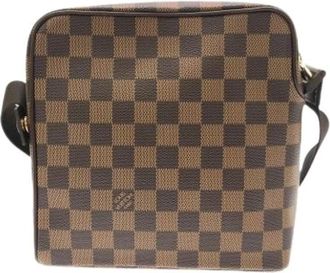 Louis Vuitton Pre-owned Cross Body Bags, female, Brown, Size: ONE SIZE Pre-owned Olaf PM Shoulder Bag