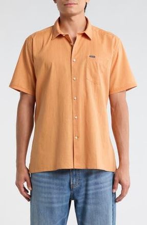 Barbour Pigment Dyed Cotton Button-Up Shirt in Sunset Haze at Nordstrom Rack, Size X-Large
