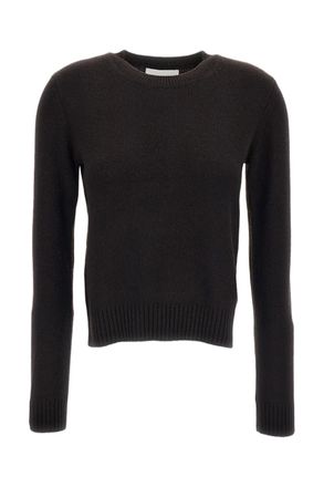 Lisa Yang Brown Mable Mid-Weight Cashmere Sweater