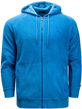 Jott Hooded Sweatshirt - Heren - Vesten met rits - Blauw - L - Katoen - Hoodies & sweatvesten