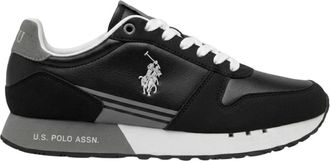 U.S.Polo Association H-Deni 003 Sneakers - Heren - Sneakers - Zwart - 42 EU - Schoenen