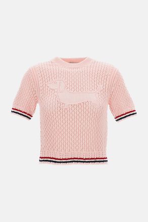 Thom Browne T-shirt In Maglia