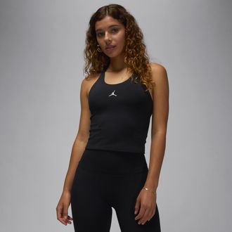 Nike Jordan Womens Jordan Sport Dri-FIT Tank Top in Black | HQ8905-010