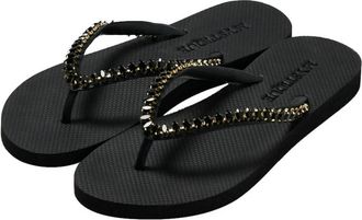 Mystique Pasadena Sandal In Black / Jet