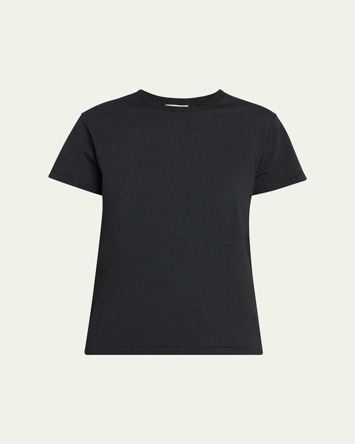 ■THE ROW ウェスラー コットン Tシャツ Chiara Top オーガニックコットン ____ – The Row