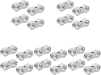 OEM 20 Abrazaderas Separadoras De Tuber&iacute;as De Aluminio Azul, 6 A&ntilde;os De Garant&iacute;a