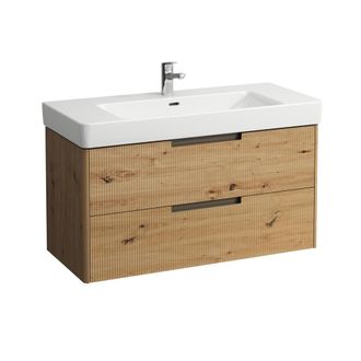 Laufen Laufen Juna Mueble Bajo Lavabo, 2 Cajones, Incl. Sistema