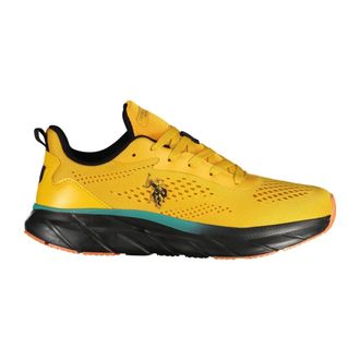 U.S.Polo Association U.S. Polo Assn., Sneakers, male, Yellow, Size: 12 US Sports Shoe with Laces