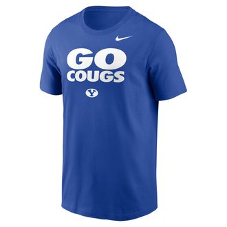 Nike Mens College (BYU) Dri-FIT T-Shirt in Blue | IW0518-480