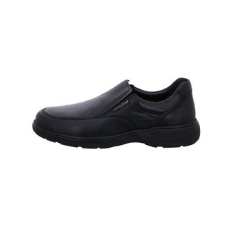 Mephisto Heren Leren Instappers - Heren - Nette schoenen - Zwart - 41 EU - Leer - Schoenen