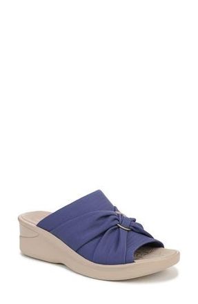 Life Stride Serenade Slide Sandal in Blue at Nordstrom Rack, Size 8.5